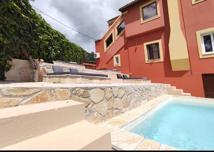 Gkk House Private Swimming Pool Luxury House فيلة Skriperon