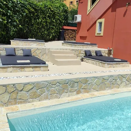 Gkk House Private Swimming Pool Luxury House Villa Skriperon